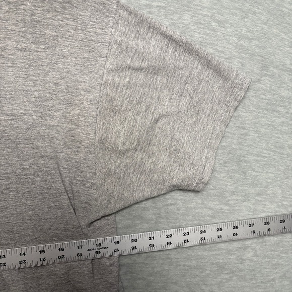 Polo Ralph LaurenJeans Co. TShirt Ringer Crew Neck USA Flag Logo Gray Tee Men L - Picture 7 of 10